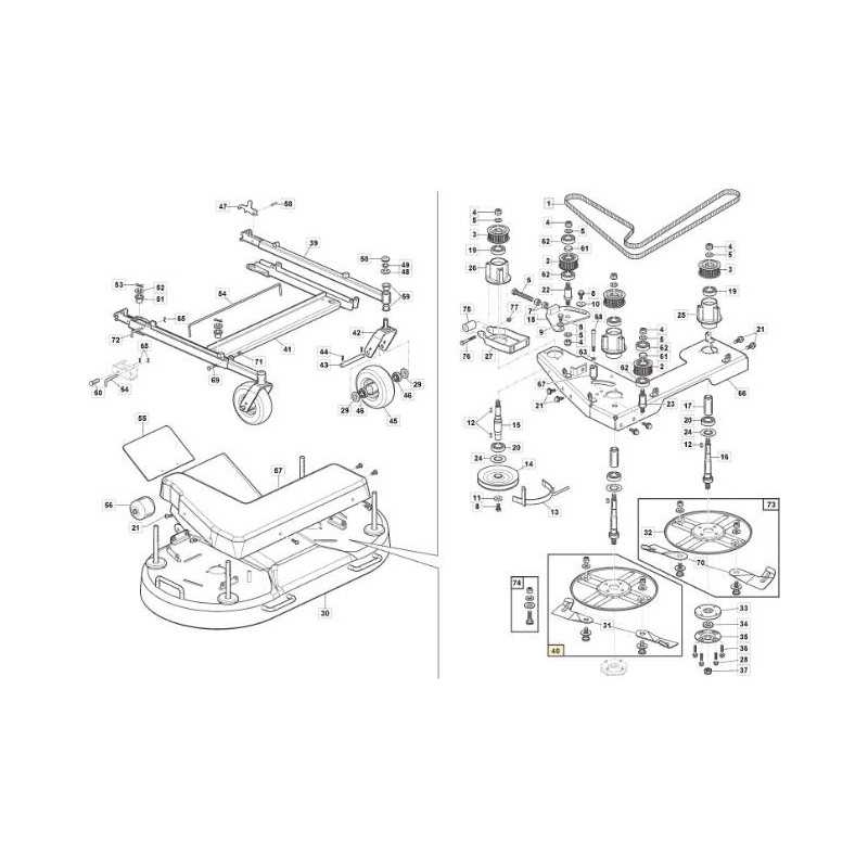 PRE-ASSEMBLED RIGHT BLADE HOLDER DISC - ORIGINAL STIGA GTR - 118830481/0