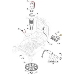 DISPLAY STIGA ORIGINAL - 112600271/0