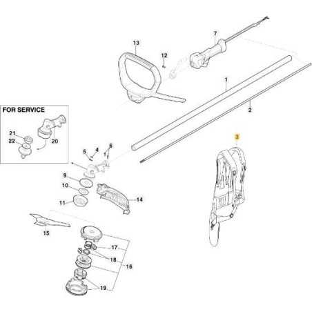 BAVOIR DOUBLE ORIGINAL STIGA ELITE - 1911-9259-01 | NewgardenParts.com