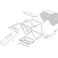 RIGHT SIDE BASKET KIT VRN ORIGINAL STIGA - 118830500/0 | NewgardenParts.com
