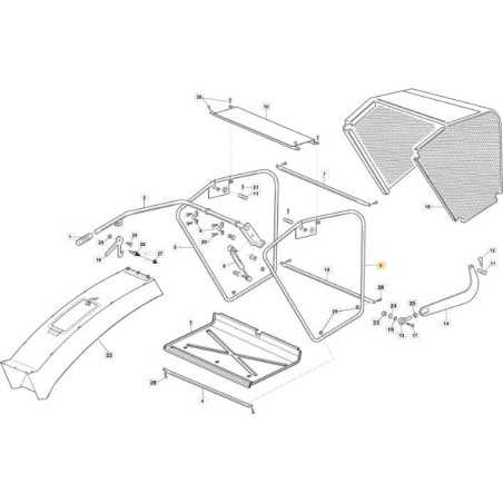 KIT CESTA LATERAL IZQUIERDO VRN ORIGINAL STIGA - 118830499/0 | NewgardenParts.com