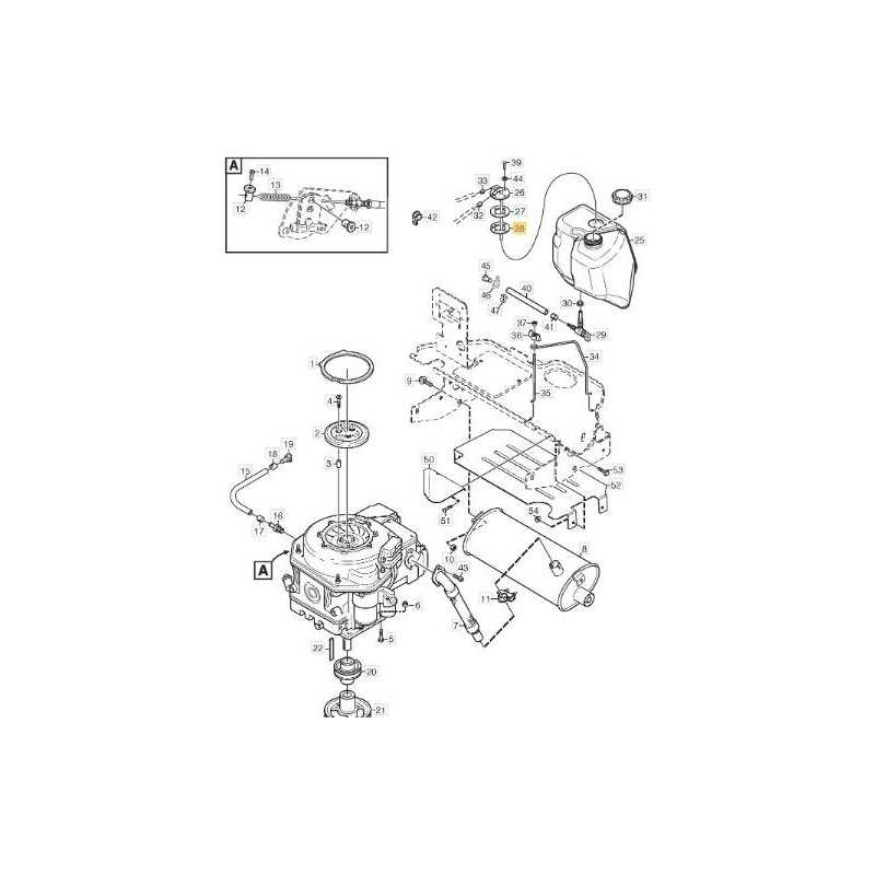 ORIGINAL STIGA FM PARK DIESELTANKFLANSCH – 337207611/0