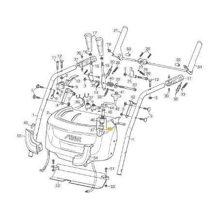ARBRE FLEXIBLE ORIGINAL STIGA - 1811-3036-01 | NewgardenParts.com