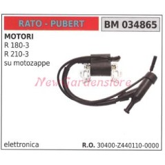 Bobina accensione RATO per motori R 180-3 210-3 su motozappe 034865 | NewgardenParts.com