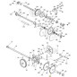 ORIGINAL STIGA ASMY-W/BUS GEARBOX AND HUB - 1812-2881-01
