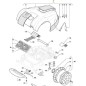 COUVERCLE ASSEMBLÉ AR1 500 ORIGINAL STIGA - 112600240/0