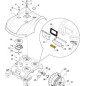 AUTOCLIP SHELL ASSEMBLY 550 SG ORIGINAL STIGA - 112600348/0