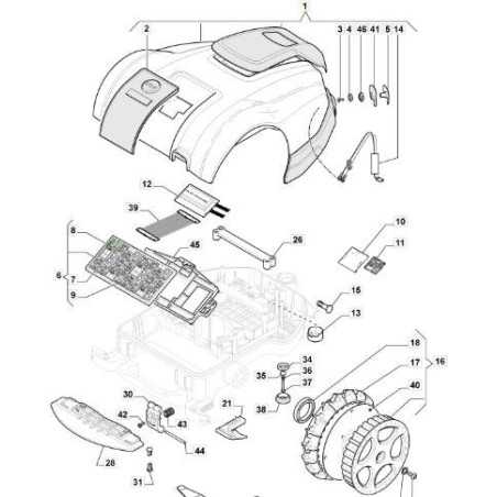 ASSEMBLAGE DE COUVERCLE DE MONTAGE MTF2000 ORIGINAL STIGA - 112600358/0 | NewgardenParts.com