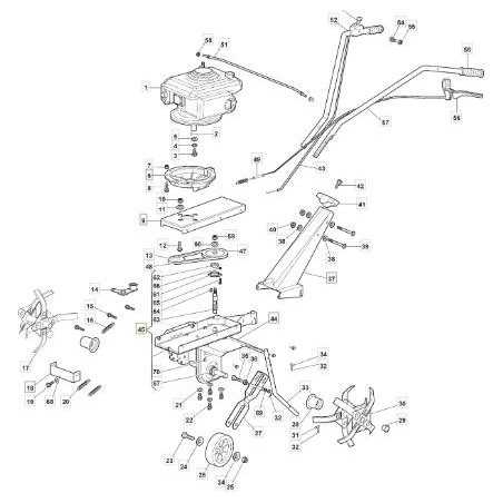 TRANSMISSION GROUP WHITE TILLER RATO ORIGINAL STIGA - 118802026/1 | NewgardenParts.com