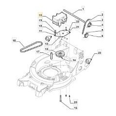 GROUPE D'ENTRAÎNEMENT ORIGINAL STIGA MONO GABY - 15391