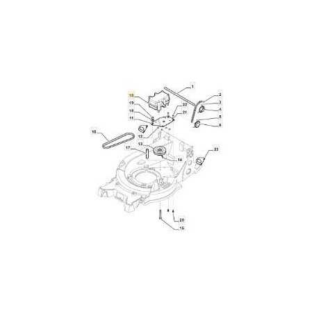 GRUPPO TRAZIONE MONO GABY ORIGINALE STIGA - 15391 | NewgardenParts.com