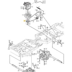 GUIDA CINGHIA PULEGGIA ORIGINALE STIGA - 1134-5821-01 | NewgardenParts.com