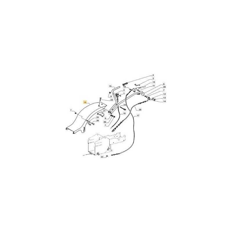 ORIGINAL STIGA RED HANDLEBAR SUPPORT - 1483-2357-01