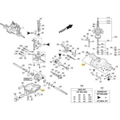 ORIGINAL STIGA LOWER CASE - 1139-1751-01 | NewgardenParts.com