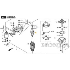 INGRANAGGIO MOTORINO AVVIAMENTO ORIGINALE STIGA - 118552180/0 | NewgardenParts.com