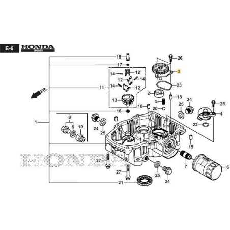 ORIGINAL STIGA OIL PUMP GEAR - 118551888/0 | NewgardenParts.com