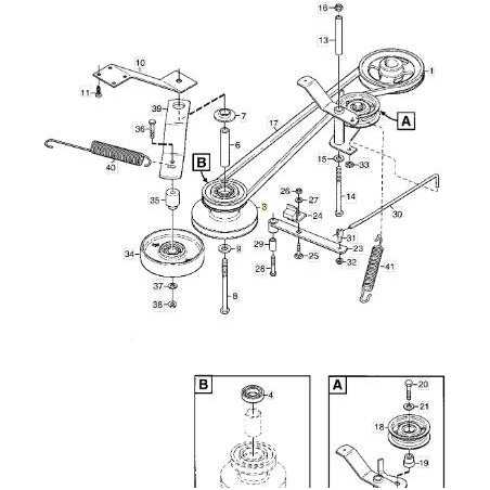 INTERMEDIATE PULLEY ASSY ORIGINAL STIGA - 1134-6617-01 | NewgardenParts.com