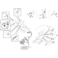 ORIGINAL STIGA COBO START SWITCH - 118830393/0 | NewgardenParts.com