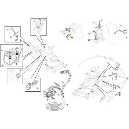 ORIGINAL STIGA COBO START SWITCH - 118830393/0 | NewgardenParts.com