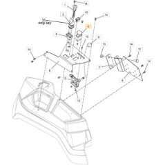 INTERRUPTOR DE EMBRAGUE ORIGINAL STIGA - 118830757/0 | NewgardenParts.com