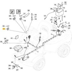 ORIGINAL STIGA REAR PARK LIFT SWITCH - 9400-0283-01