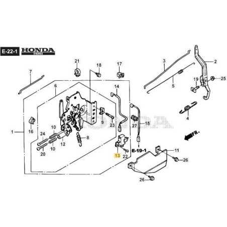 ORIGINAL STIGA ENGINE STOP SWITCH - 118552203/0 | NewgardenParts.com