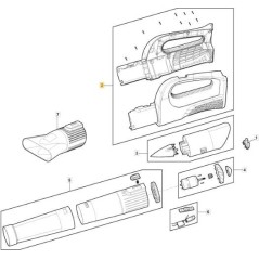 CARTER KIT BL 20 Li S ORIGINAL STIGA - 118811106/0 | NewgardenParts.com
