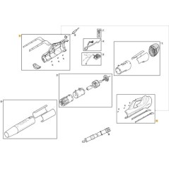 KIT COUVERCLE BL 900 Li 48 ORIGINAL STIGA - 118811313/0 | NewgardenParts.com