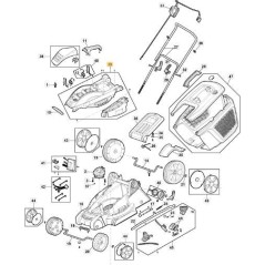 KIT FUNDAS ESTÉTICAS E 380 Li 40 ORIGINAL STIGA - 118811051/0