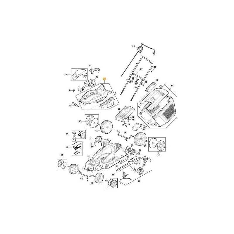 KIT FUNDAS ESTÉTICAS E 380 Li 40 ORIGINAL STIGA - 118811051/0