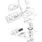 KIT EMBRAYAGE SWP 475-577 ORIGINAL STIGA - 118805690/0