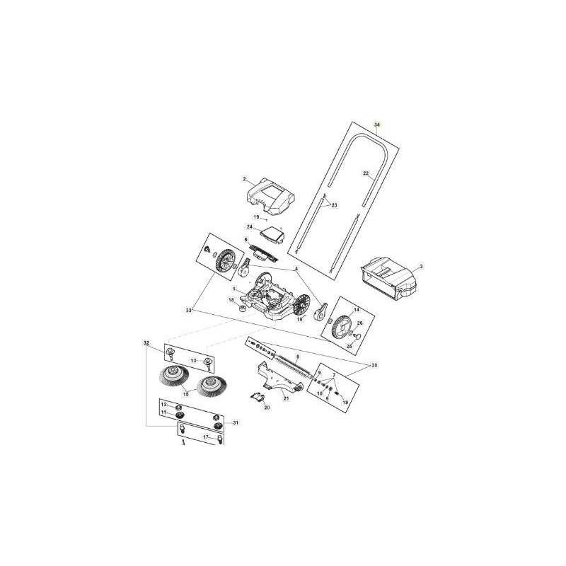 ORIGINAL STIGA SWP 355 GRIFFSATZ – 118821359/0