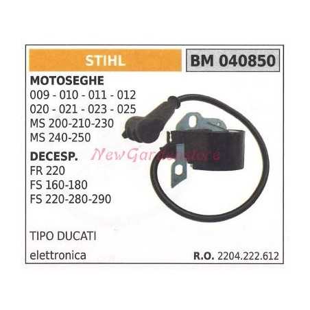 STIHL spark plug for 009 010 brushcutter engine FR 220 040850 | NewgardenParts.com