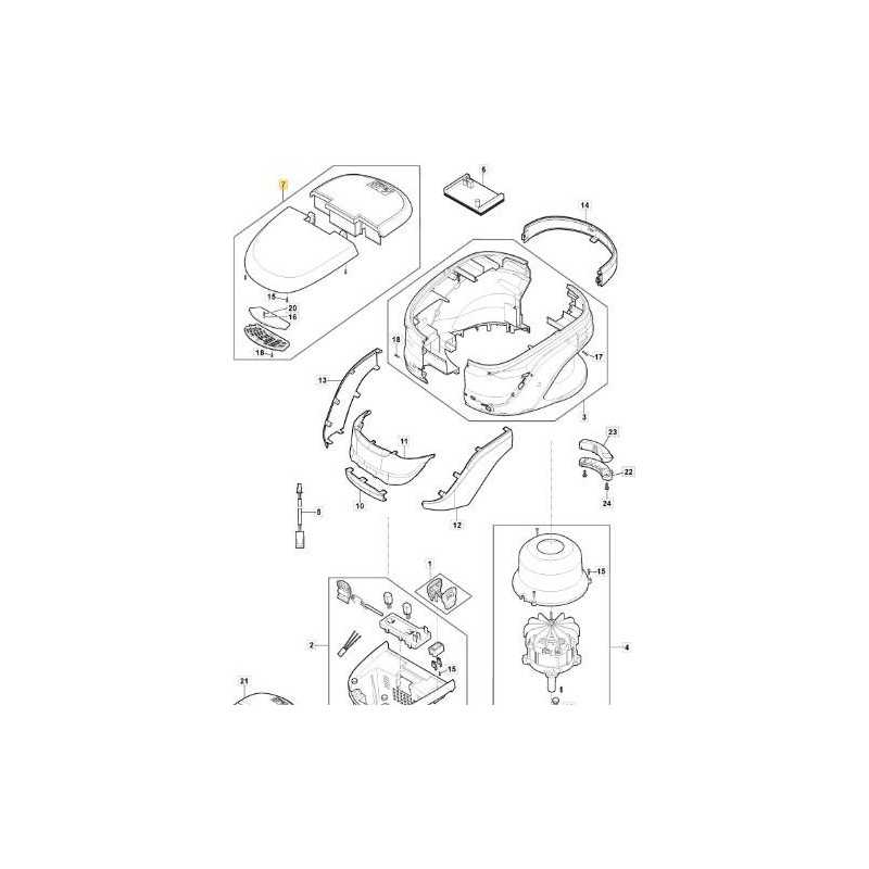 KIT PIEZAS ESTÉTICA PH 60V PL ORIGINAL STIGA - 118810844/0