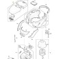 AESTHETIC PARTS KIT PH 60V PL ORIGINAL STIGA - 118810844/0