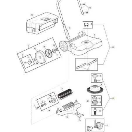 WHEEL AXLE KIT - SWP 475-577 ORIGINAL STIGA - 118821361/0 | NewgardenParts.com