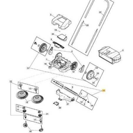 ORIGINAL STIGA SWP 355 WHEEL SPROCKET KIT - 118821355/0 | NewgardenParts.com