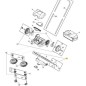 KIT DE PIGNONS DE ROUE ORIGINAL STIGA SWP 355 - 118821355/0