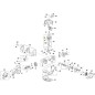 KIT PISTON SBC 656 ORIGINAL STIGA - 118805107/0
