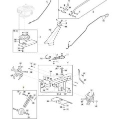 KIT RUEDA TRASERA TI 36 V ORIGINAL STIGA - 118805073/0 | NewgardenParts.com