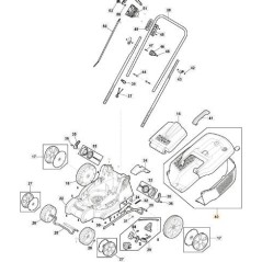 BAG KIT E 380 Li 40 ORIGINAL STIGA - 118811054/0 | NewgardenParts.com