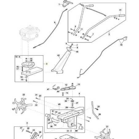 ORIGINAL STIGA TI 36 V MOTORUNTERSTÜTZUNGSSATZ – 118805071/0 | NewgardenParts.com