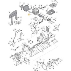 CILINDRO KZ 848C9012A7 - RdC ORIGINAL STIGA - 6995136 | NewgardenParts.com