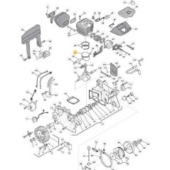 PISTONE KZ 2618-41112 -RdC ORIGINALE STIGA - 6995054 | NewgardenParts.com