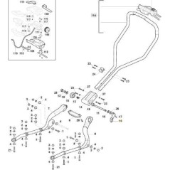 LEVIER À DÉGAGEMENT RAPIDE EN ALUMINIUM MODÈLE 1 ORIGINAL STIGA - 322319535/0 | NewgardenParts.com