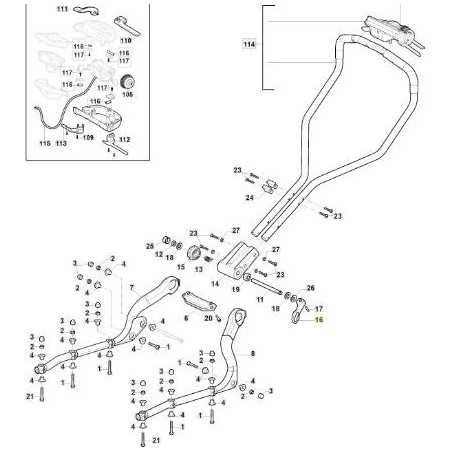 QUICK RELEASE LEVER IN ALUMINUM MODEL 1 ORIGINAL STIGA - 322319535/0 | NewgardenParts.com