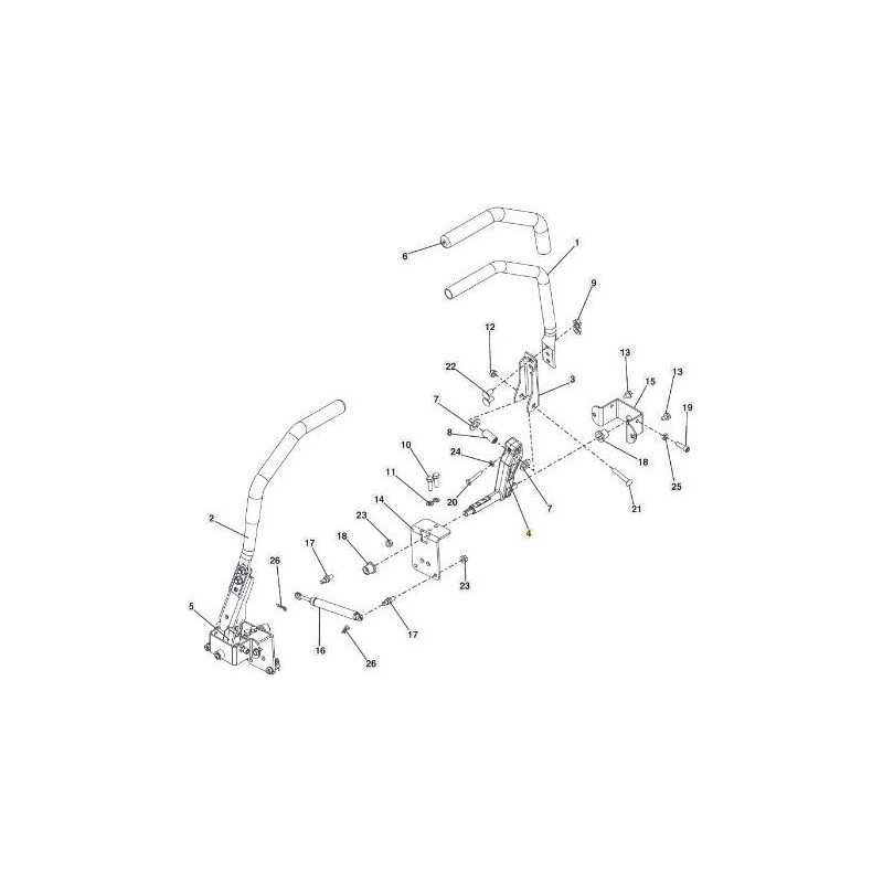 LENKHEBEL, LINKE SEITE ORIGINAL STIGA - 118830954/0
