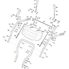 MANIJA INFERIOR STIGA ORIGINAL - 118820760/0 | NewgardenParts.com