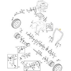 HANDLE LOWER PART ORIGINAL STIGA - 118820293/0 | NewgardenParts.com