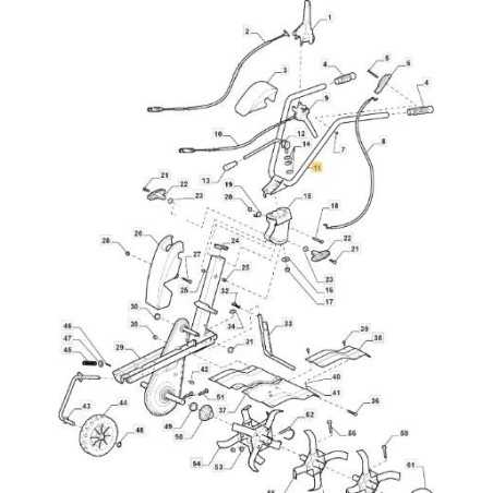 ORIGINAL STIGA VERSTELLBARER GRIFF – 118802979/0 | NewgardenParts.com